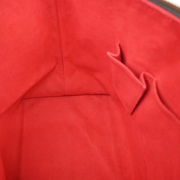 LOUIS VUITTON Saleya MM Shoulder Bag Damier Ebene Leather Brown N51182 72KB177 - Picture 2 of 16